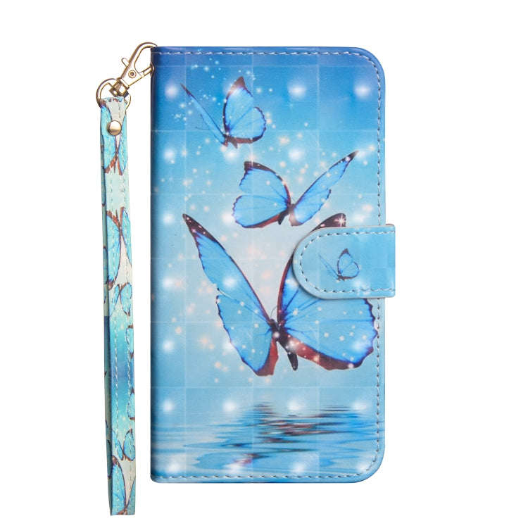 For Nokia 2.3 3D Painting Pattern Horizontal Flip TPU + PU Leather Case with Holder & Card Slots ...
