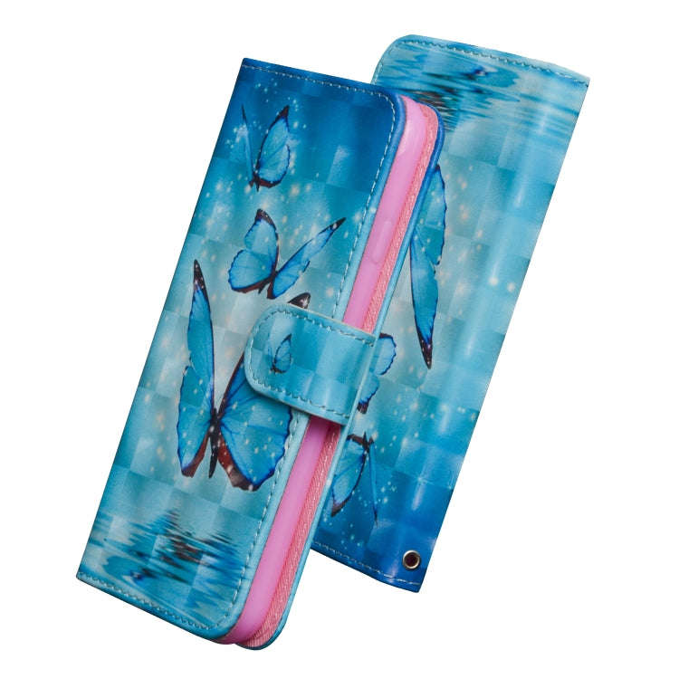 For Nokia 2.3 3D Painting Pattern Horizontal Flip TPU + PU Leather Case with Holder & Card Slots ...