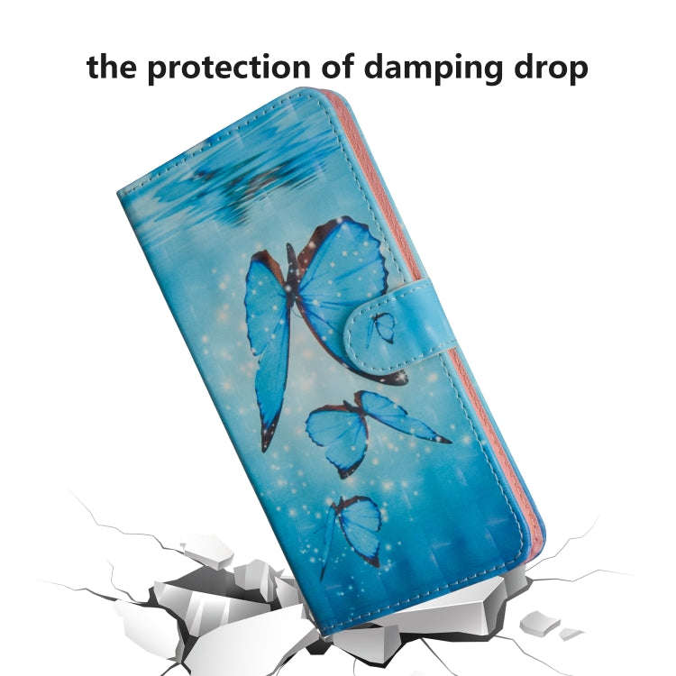 For Nokia 2.3 3D Painting Pattern Horizontal Flip TPU + PU Leather Case with Holder & Card Slots ...