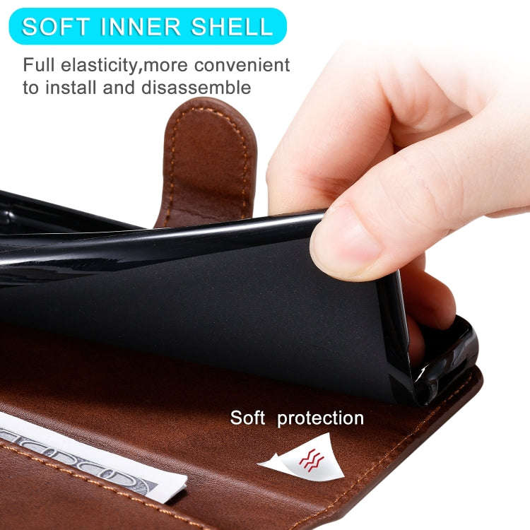 For Huawei P smart 2020 Fashion Calf Texture Zipper Horizontal Flip Leather Case with Stand & Car...