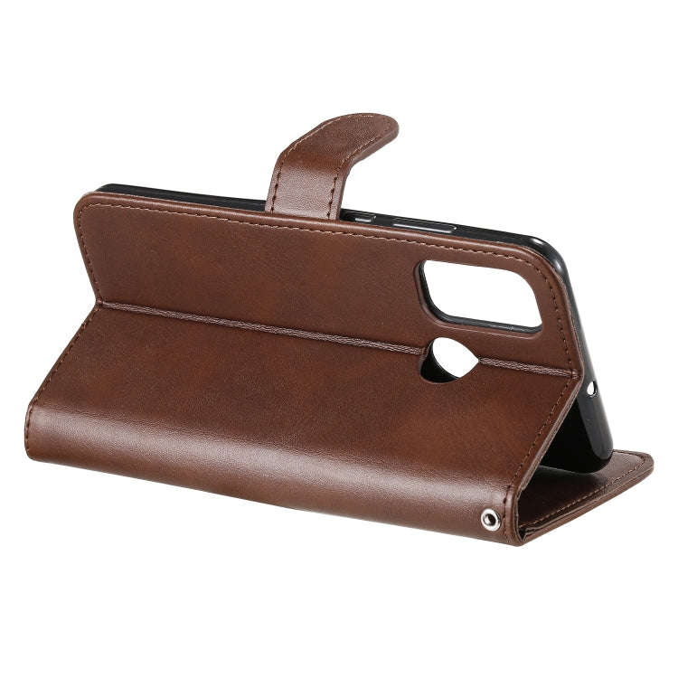 For Huawei P smart 2020 Fashion Calf Texture Zipper Horizontal Flip Leather Case with Stand & Car...