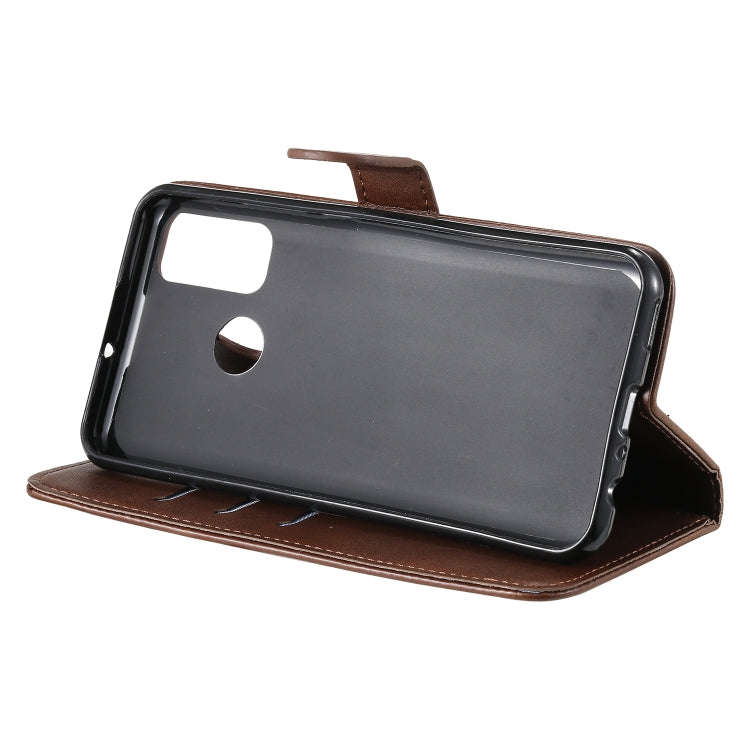 For Huawei P smart 2020 Fashion Calf Texture Zipper Horizontal Flip Leather Case with Stand & Car...