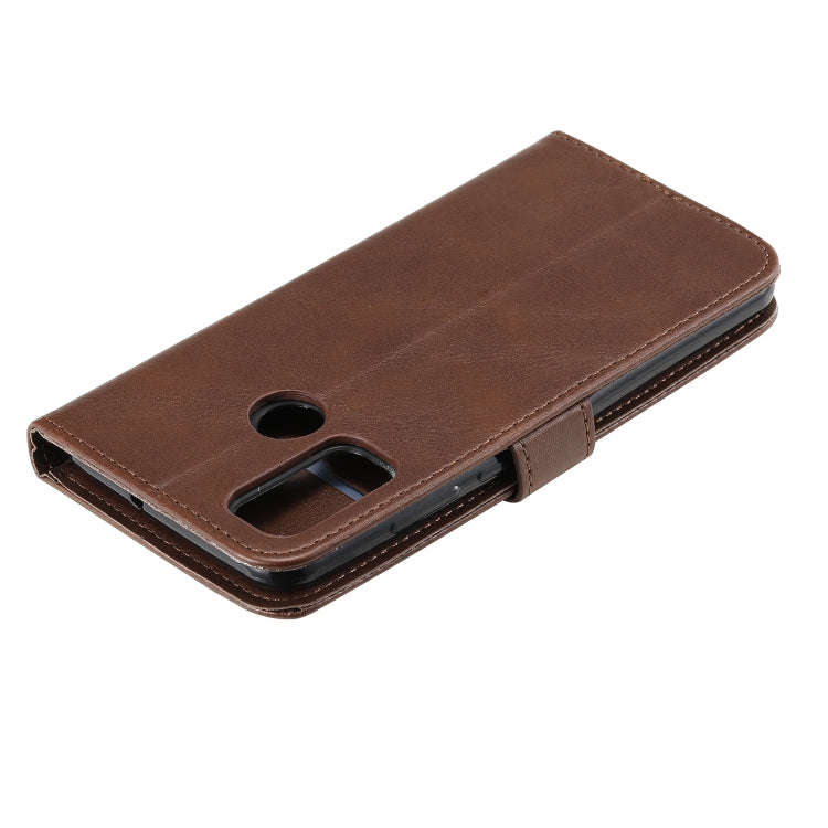 For Huawei P smart 2020 Fashion Calf Texture Zipper Horizontal Flip Leather Case with Stand & Car...