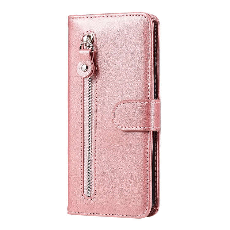For Huawei Y5p Fashion Calf Texture Zipper Horizontal Flip Leather Case with Stand & Card Slots &...