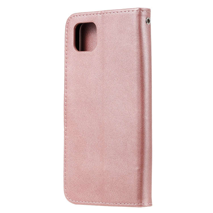 For Huawei Y5p Fashion Calf Texture Zipper Horizontal Flip Leather Case with Stand & Card Slots &...