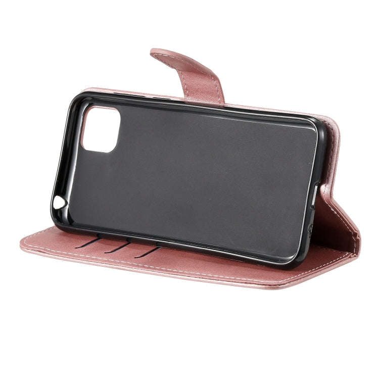 For Huawei Y5p Fashion Calf Texture Zipper Horizontal Flip Leather Case with Stand & Card Slots &...