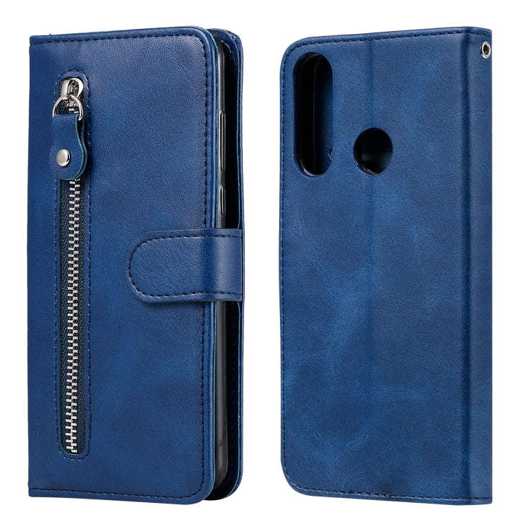 For Huawei Y6p Fashion Calf Texture Zipper Horizontal Flip Leather Case with Stand & Card Slots &...