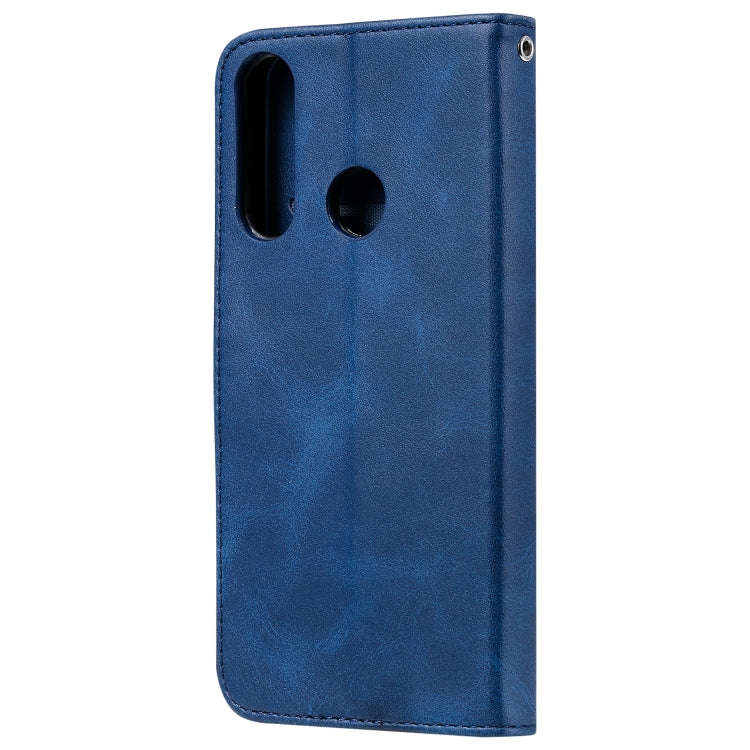 For Huawei Y6p Fashion Calf Texture Zipper Horizontal Flip Leather Case with Stand & Card Slots &...