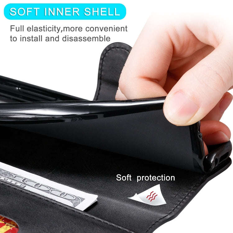 For Huawei Y6p Fashion Calf Texture Zipper Horizontal Flip Leather Case with Stand & Card Slots &...