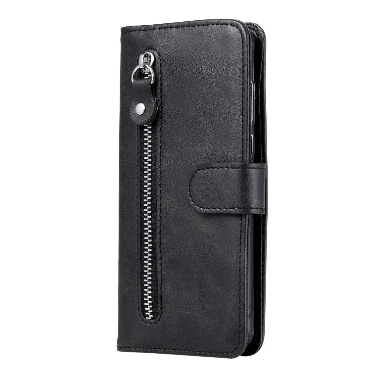 For Huawei Y6p Fashion Calf Texture Zipper Horizontal Flip Leather Case with Stand & Card Slots &...
