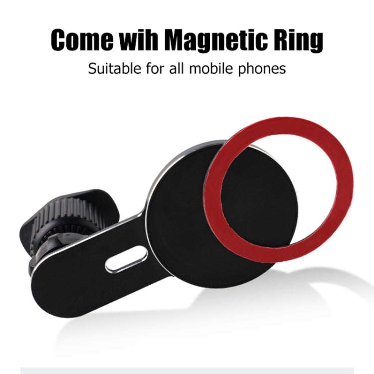 360 Degree Rotating Car Air Outlet Magnetic Phone Holder(Grey)