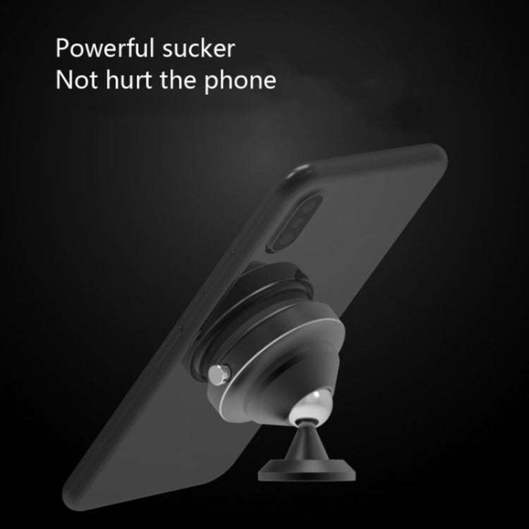 Exhaust Suction Cup 360 Rotating Car Air Outlet Mobile Phone Holder(Black)