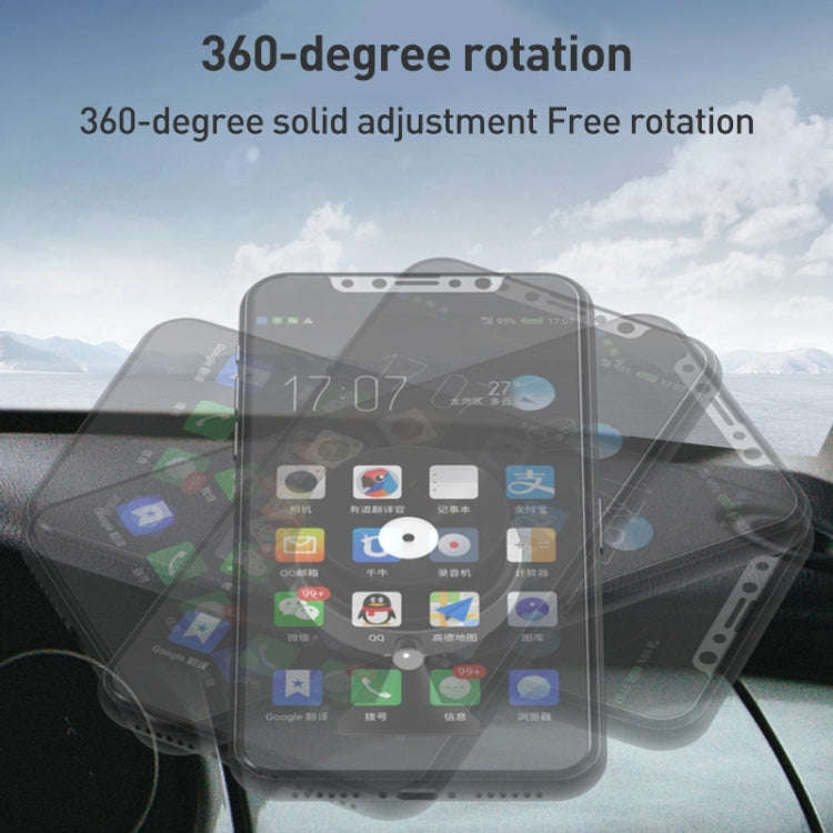 Exhaust Suction Cup 360 Rotating Car Air Outlet Mobile Phone Holder(Gold)