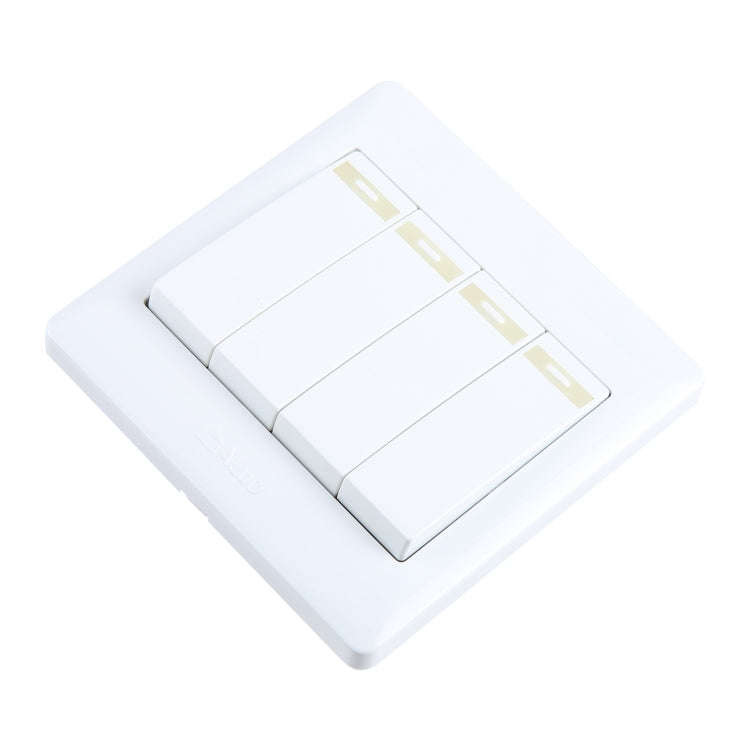 185-265V Wall Switch 86mm, Specification:Four Buttons