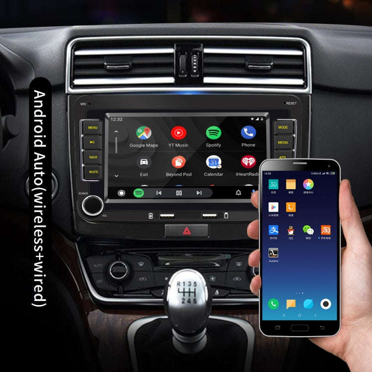 S9070 For Volkswagen 7 inch Portable Car MP5 Player Support CarPlay / Android Auto, Specification...