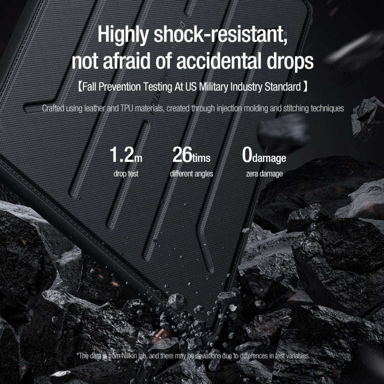 For 13.3 inch Laptop NILLKIN TPU Laptop Sleeve Bag(Black)