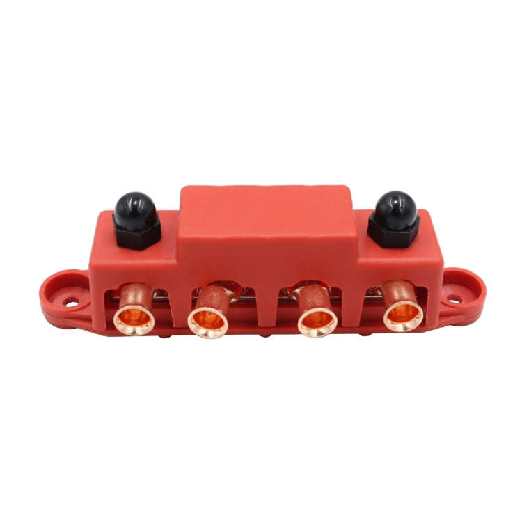 CP-4016 M10+M8 Power Distribution Block Terminal Studs with Terminals(Red)
