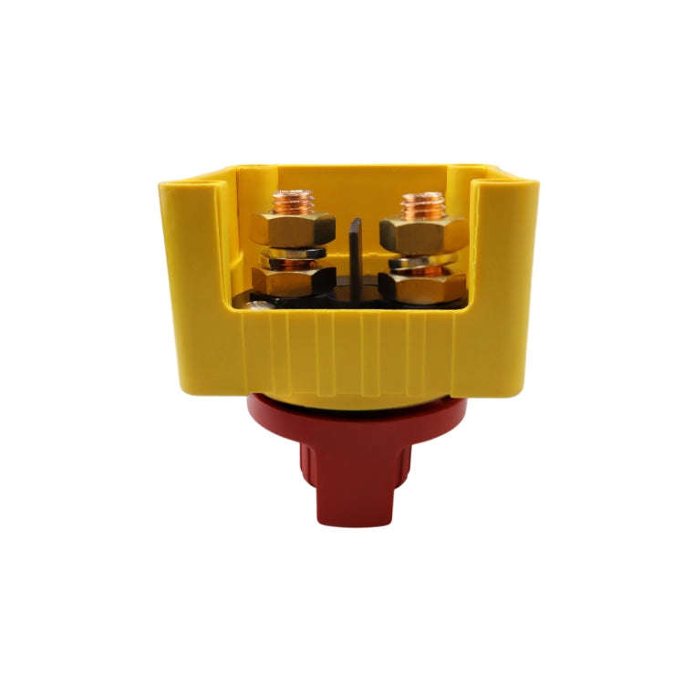 CP-4342 Yacht RV Single-circuit High-current Knob Power-off Switch(Yellow)