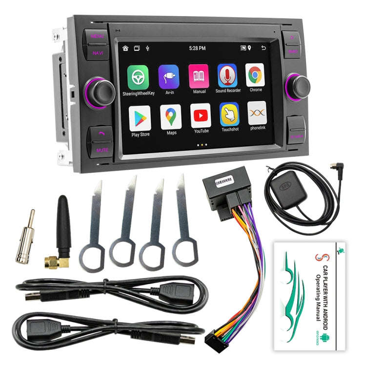 For Ford Transit 7 inch Android Navigation Machine Supports WiFi / GPS / RDS, Specification:2GB+3...