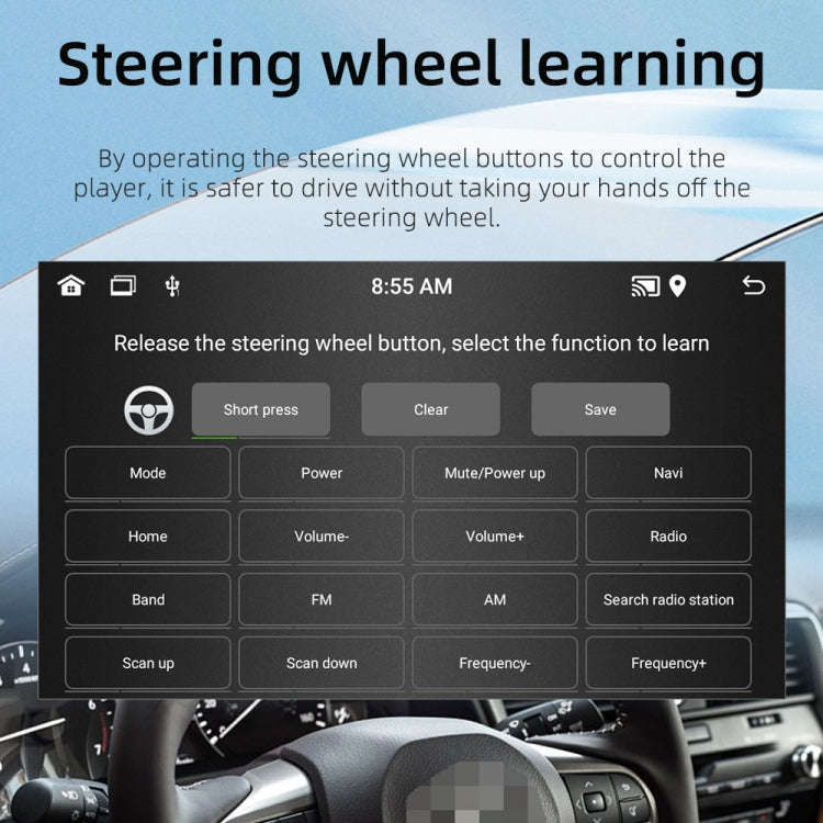 For Ford Transit 7 inch Android Navigation Machine Supports WiFi / GPS / RDS, Specification:2GB+3...