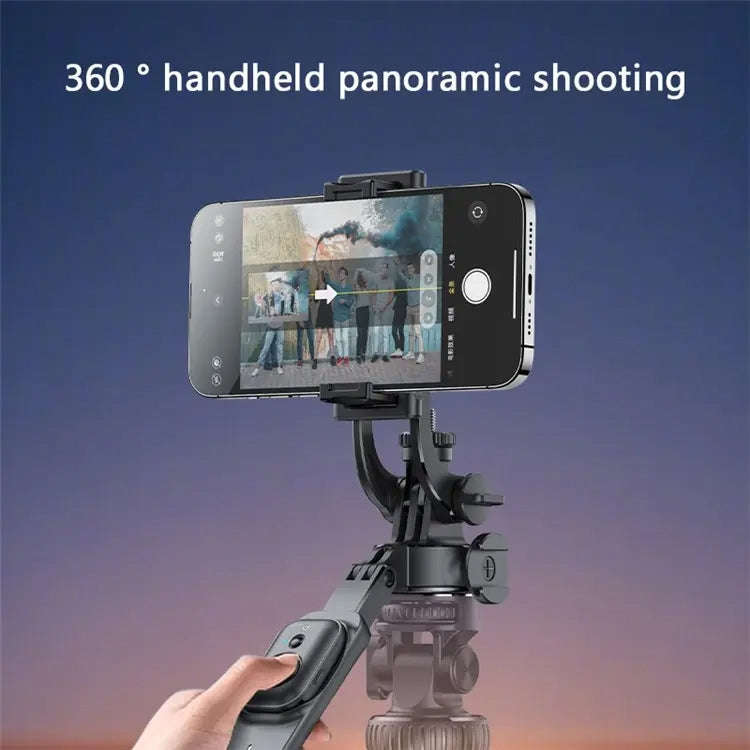 YESIDO SF17 Multifunctional Retractable Metal Tripod Stand Selfie Stick for Cell Phones Camera(Bl...