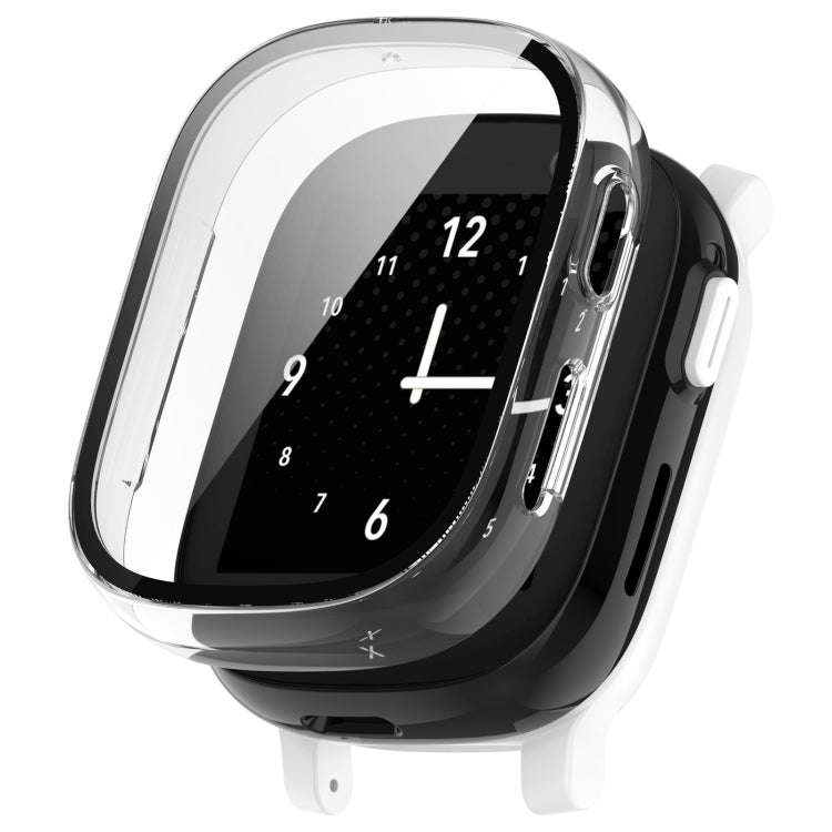 For Xplora X6 Children PC + Tempered Film Integrated Watch Protective Case(Transparent)