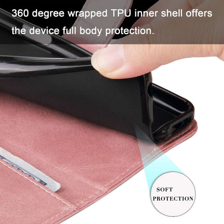 For Honor X6b 4G / X6c 4G / X5b / X5b Plus Fashion Calf Texture Zipper Leather Phone Case(Rose Gold)