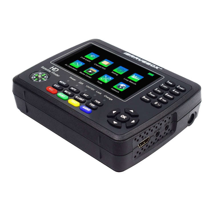 iBRAVEBOX V10 Finder Max 4.3 inch Display Digital Satellite Meter Signal Finder, Support DVB-S/S2...
