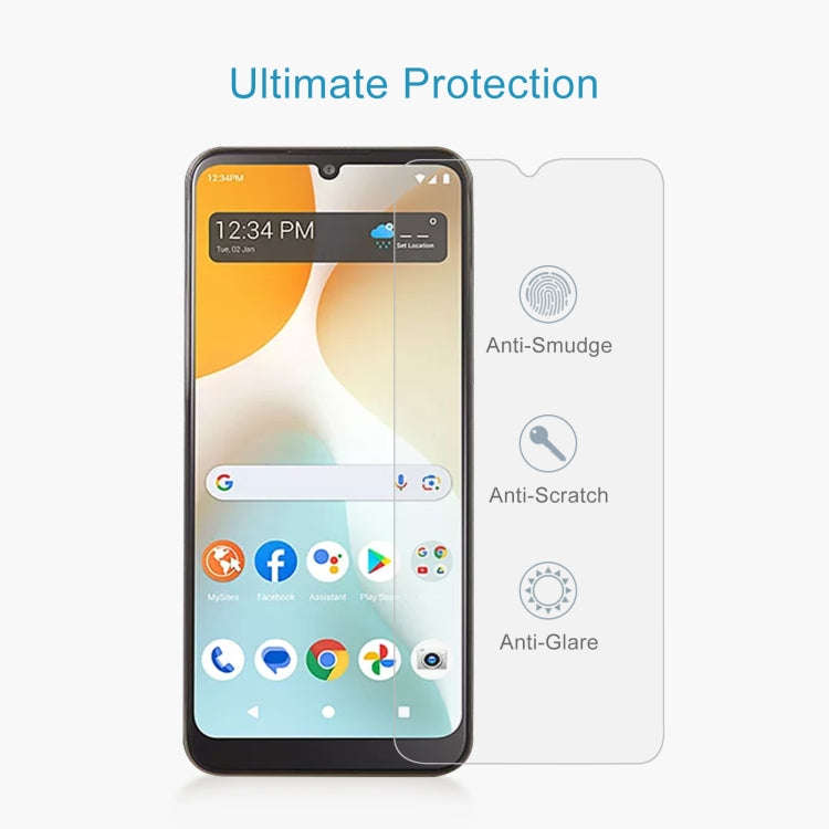 For BLU View 5 50pcs 0.26mm 9H 2.5D Tempered Glass Film