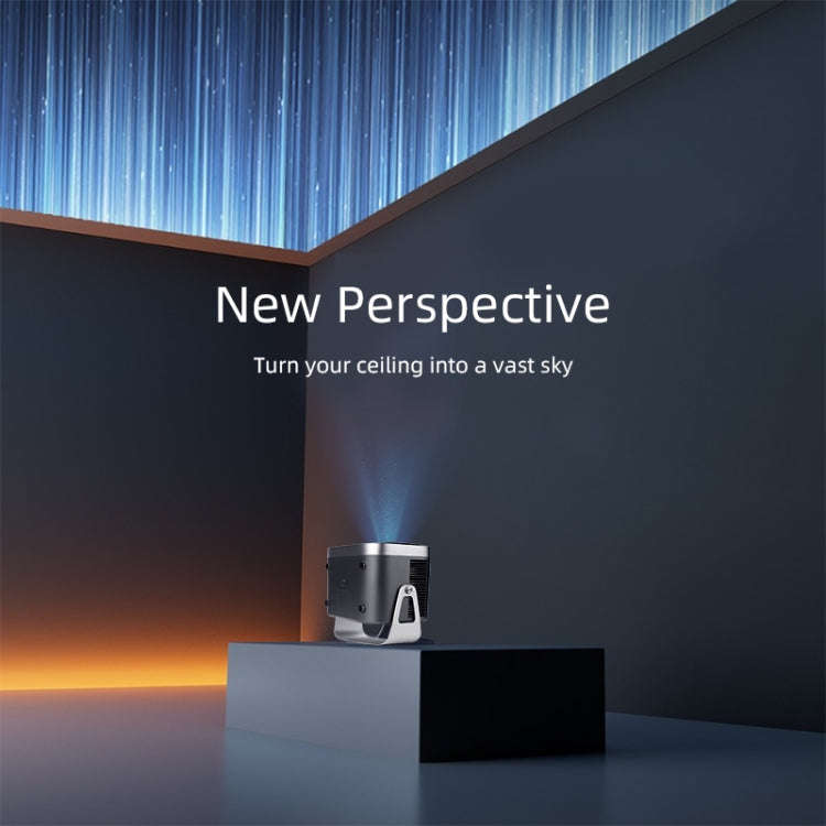 A003 150 Lumens 1280x720P 360 Degree Rotating LED Mini Same Screen Projector, Specification:US Plug