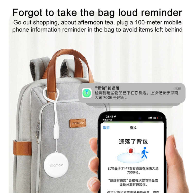 MOMAX BR7 PINPOP Wireless Location Anti-lost Device(Blue)