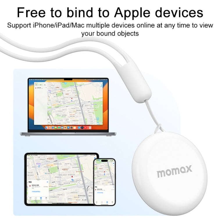 MOMAX BR7 PINPOP Wireless Location Anti-lost Device(Blue)