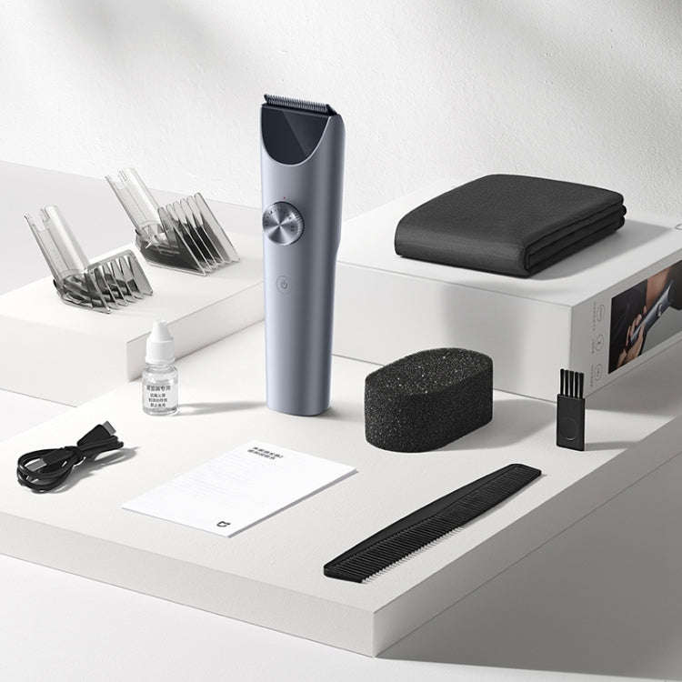 Original Xiaomi Mijia Hair Trimmer Clipper 2 Professional Clippers Titanium Alloy Blade Rechargea...