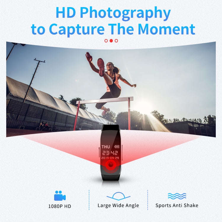 JNN C5 HD Noise Reduction Smart Recording Electronic Bracelet, Capacity:256GB