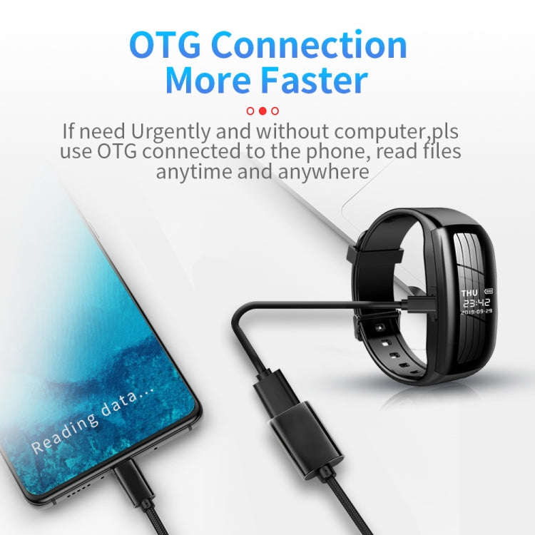 JNN C5 HD Noise Reduction Smart Recording Electronic Bracelet, Capacity:256GB