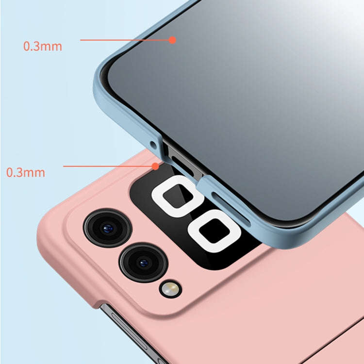 For Huawei nova Flip Skin Feel PC Phone Case(Sky Blue)