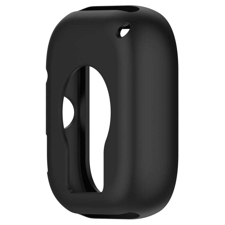 For Redmi Watch 4 Silicone Smart Watch Protective Case(Black)