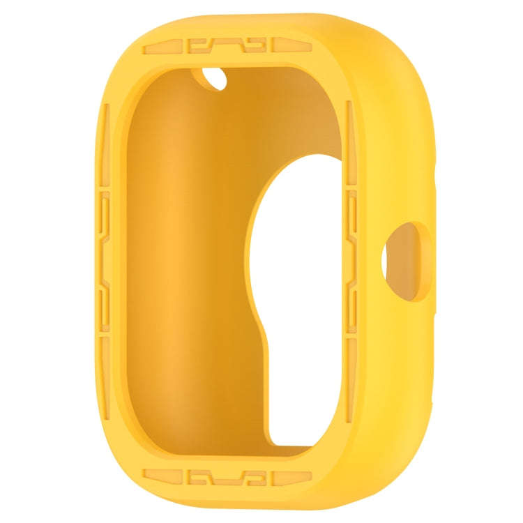 For Redmi Watch 4 Silicone Smart Watch Protective Case(Yellow)
