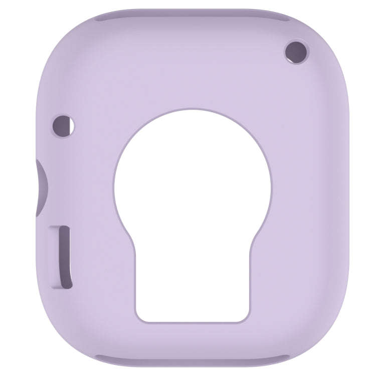 For Redmi Watch 4 Silicone Smart Watch Protective Case(Purple)