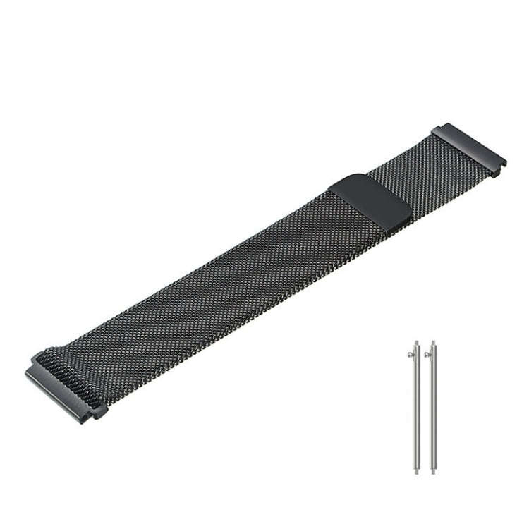 For Huami Amazfit GTS 22mm Milanese Magnetic Metal Watch Band(Silver)