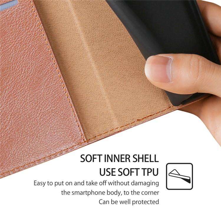 For Honor X8c 4G Gloss Oil Solid Color Magnetic Leather Phone Case(Rose Gold)