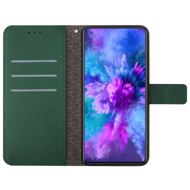 For OnePlus Nord 4 5G Rhombic Grid Texture Leather Phone Case(Green)