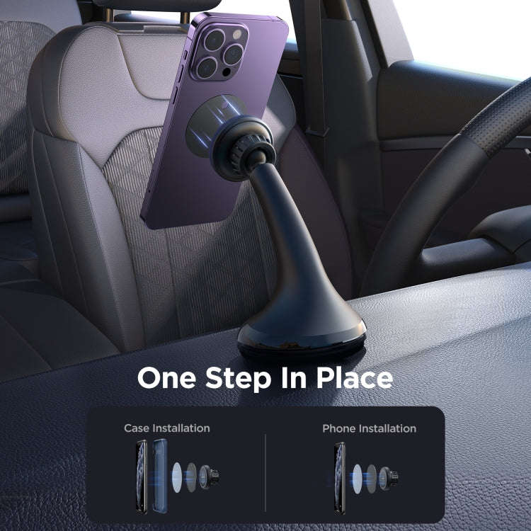 JOYROOM JR-ZS356 Magnetic Car Suction Cup Phone Holder(Black)