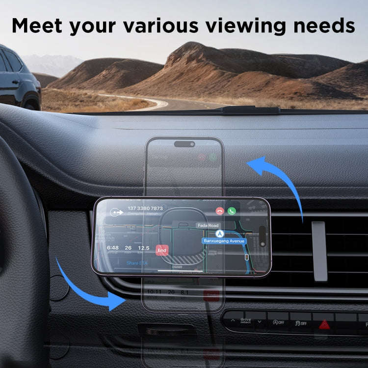 JOYROOM JR-ZS400 Car Air Outlet Magnetic Phone Holder(Black)
