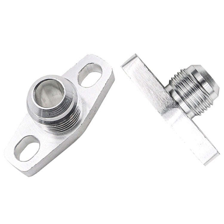 For GT25 / GT28 / GT30 Car Turbine Oil Supply Pipe Flange Gasket AN10 Joint Adapter
