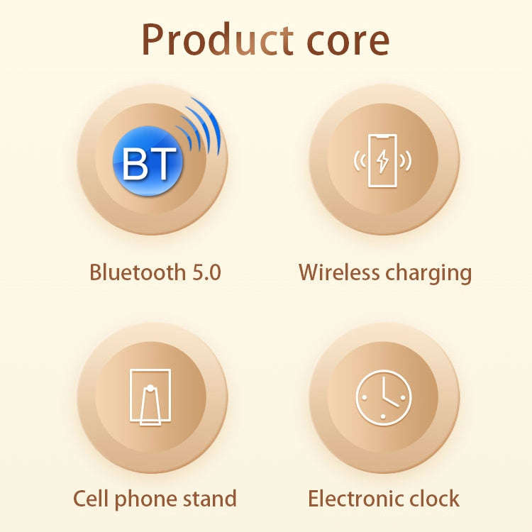 Moonlight Smart Sensing Bear Lamp Supports Bluetooth Speaker Wireless Charging
