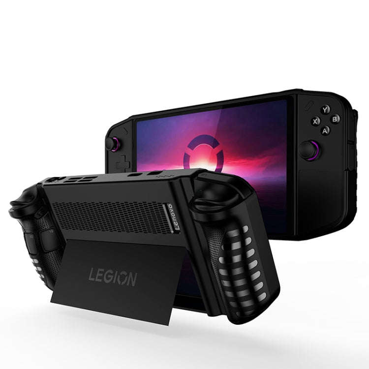 For Lenovo Legion Go  TPU Game Console Protective Case(Black)