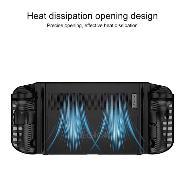 For Lenovo Legion Go  TPU Game Console Protective Case(Black)