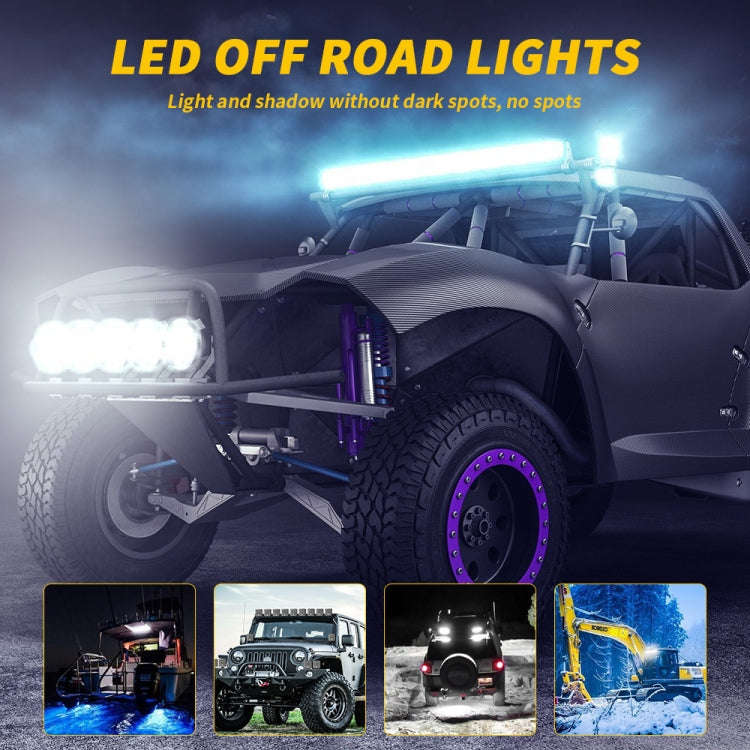 12-30V 12W 6000K 2.5 inch Car LED Engineering Auxiliary Light(White Light)