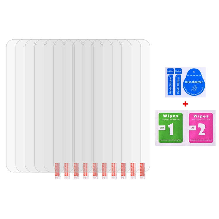 For Nothing Phone 2a Plus 10pcs 0.26mm 9H 2.5D Tempered Glass Film